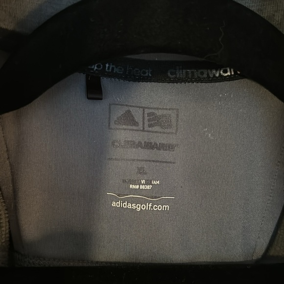 COPY - Adidas Golf Long Sleeve Men's 1/4 Zip Climawarm Pullover Sz XL Athletic … - Picture 6 of 12